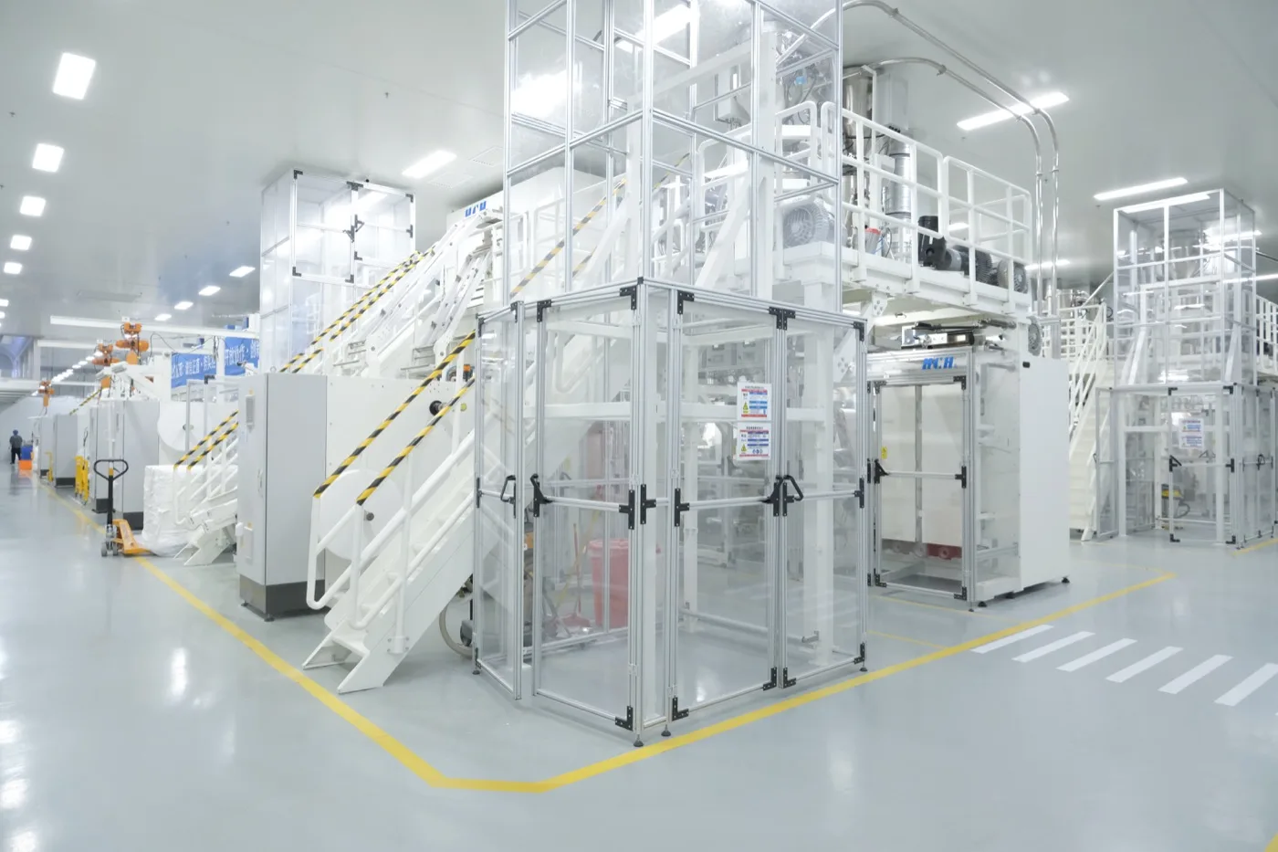 Smart factory interior